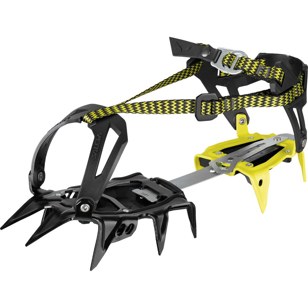 SALEWA - Alpinist Walk Strap-on-Steigeisen schwarz
