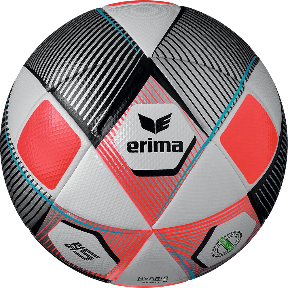 Erima - Hybrid Match Fußball silber