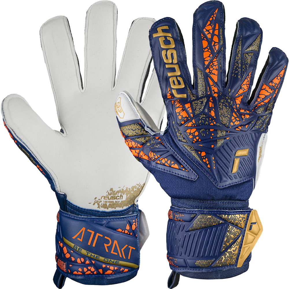 Reusch - Attrakt Grip Torwarthandschuhe premium blue