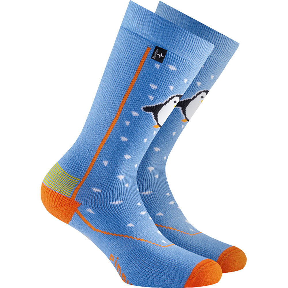 Rohner - Pinguin Skisocken Kinder blau