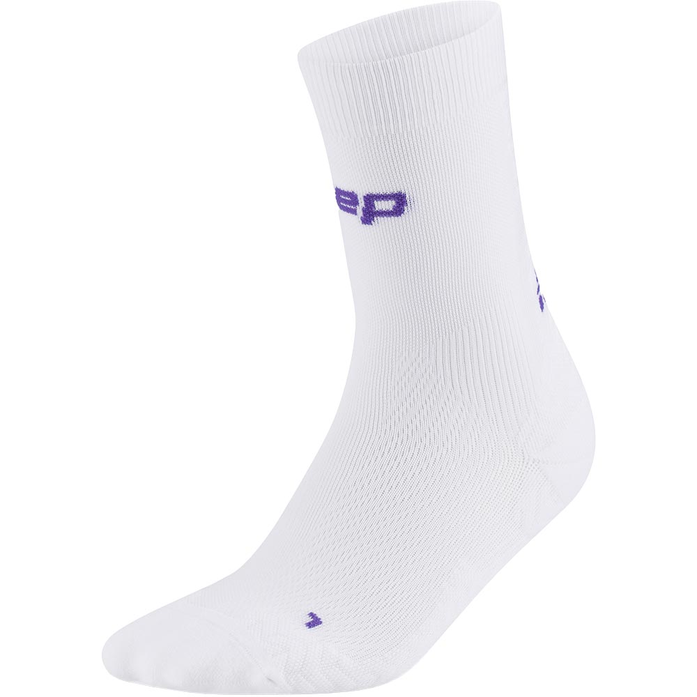 CEP - Core Run Ultralight Mid Cut Laufsocken Damen white