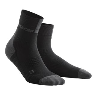 Short Socks 3.0 Laufsocken Damen schwarz dunkelgrau