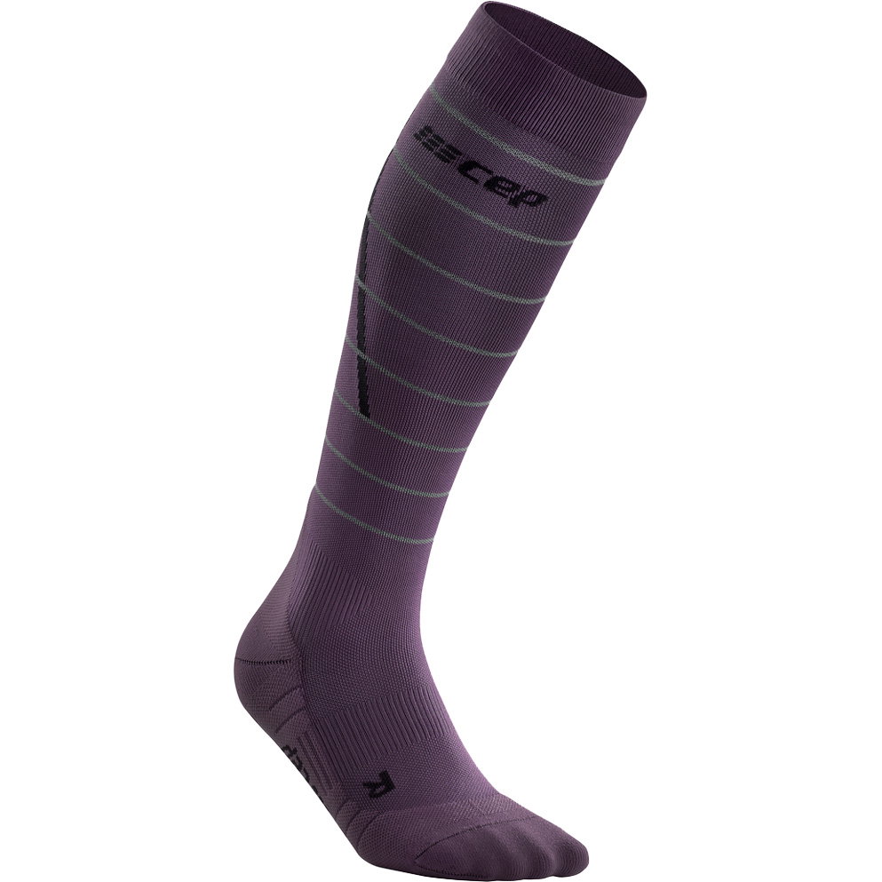 CEP - Reflective Kompressions Socken Damen lila