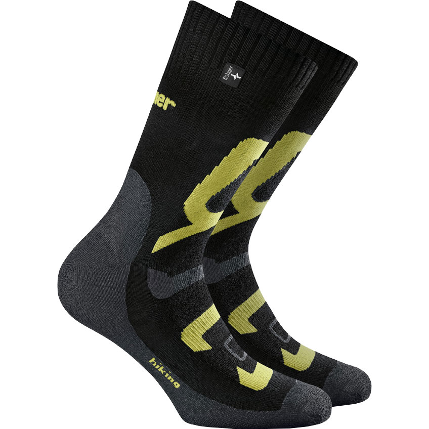 Rohner - Wandersocken Herren schwarz