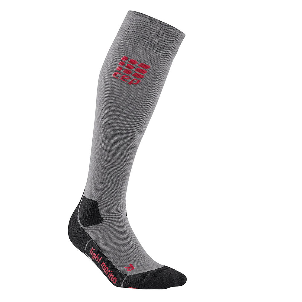 CEP - Outdoor Light Merino Socke Herren volcanic dust