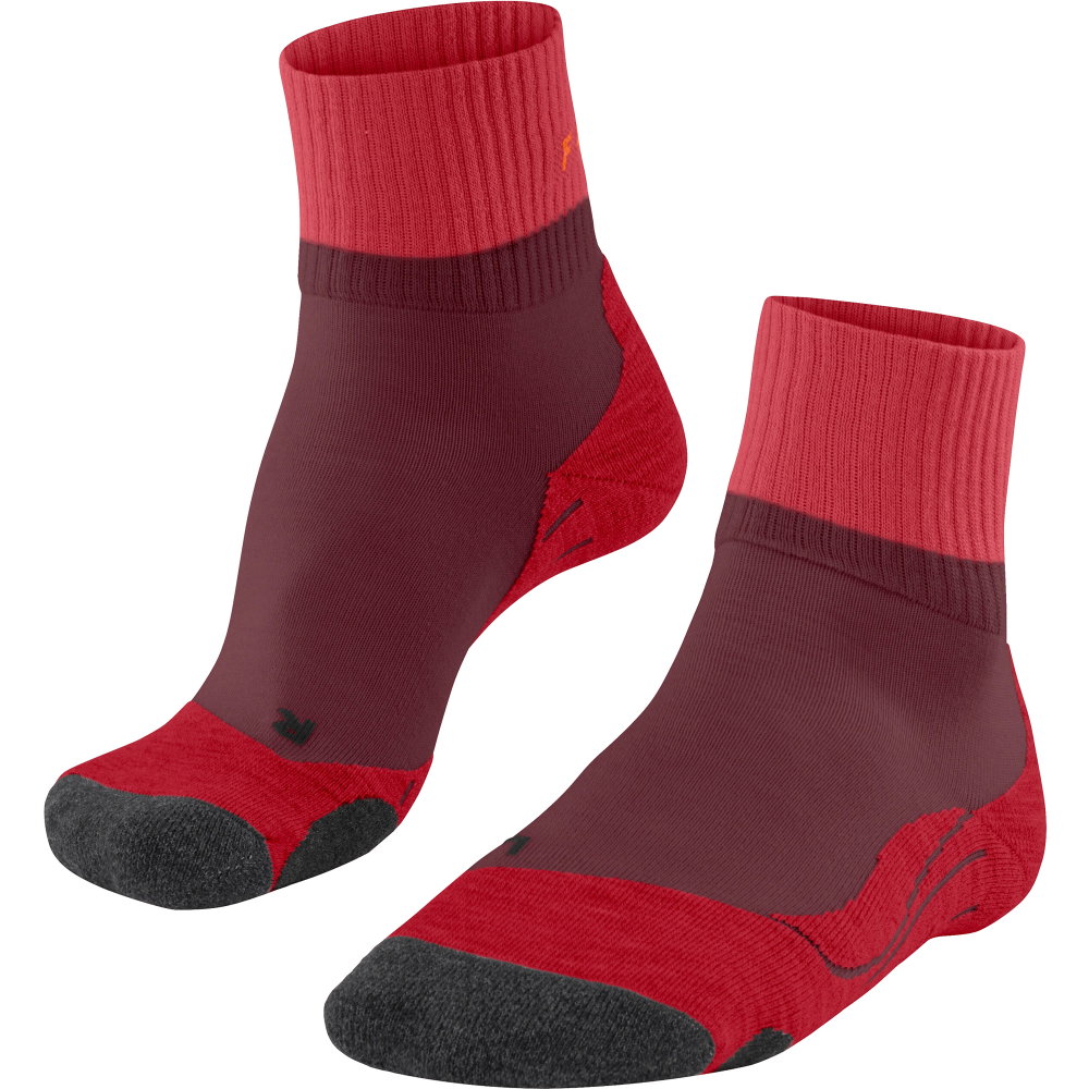 Falke - TK2 Explore Short Wandersocken Damen merlot