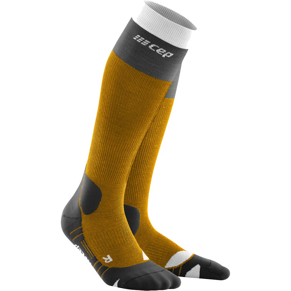 CEP - Hiking Light Merino Socken Damen sungold black