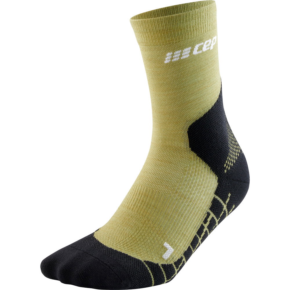 CEP - Hiking Light Merino Mid-Cut v3 Wandersocken Herren olive