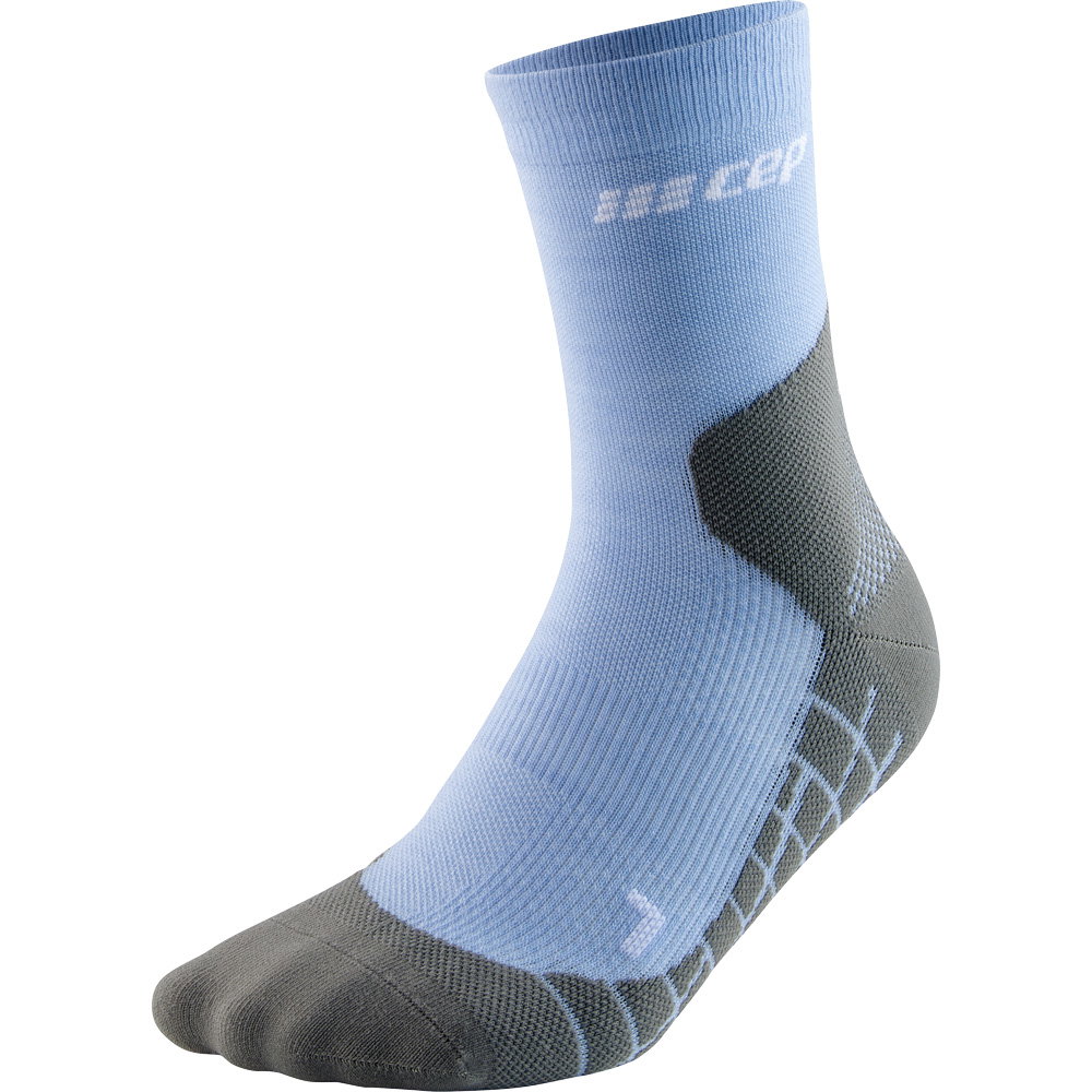 CEP - Hiking Light Merino Mid-Cut v3 Wandersocken Damen hellblau