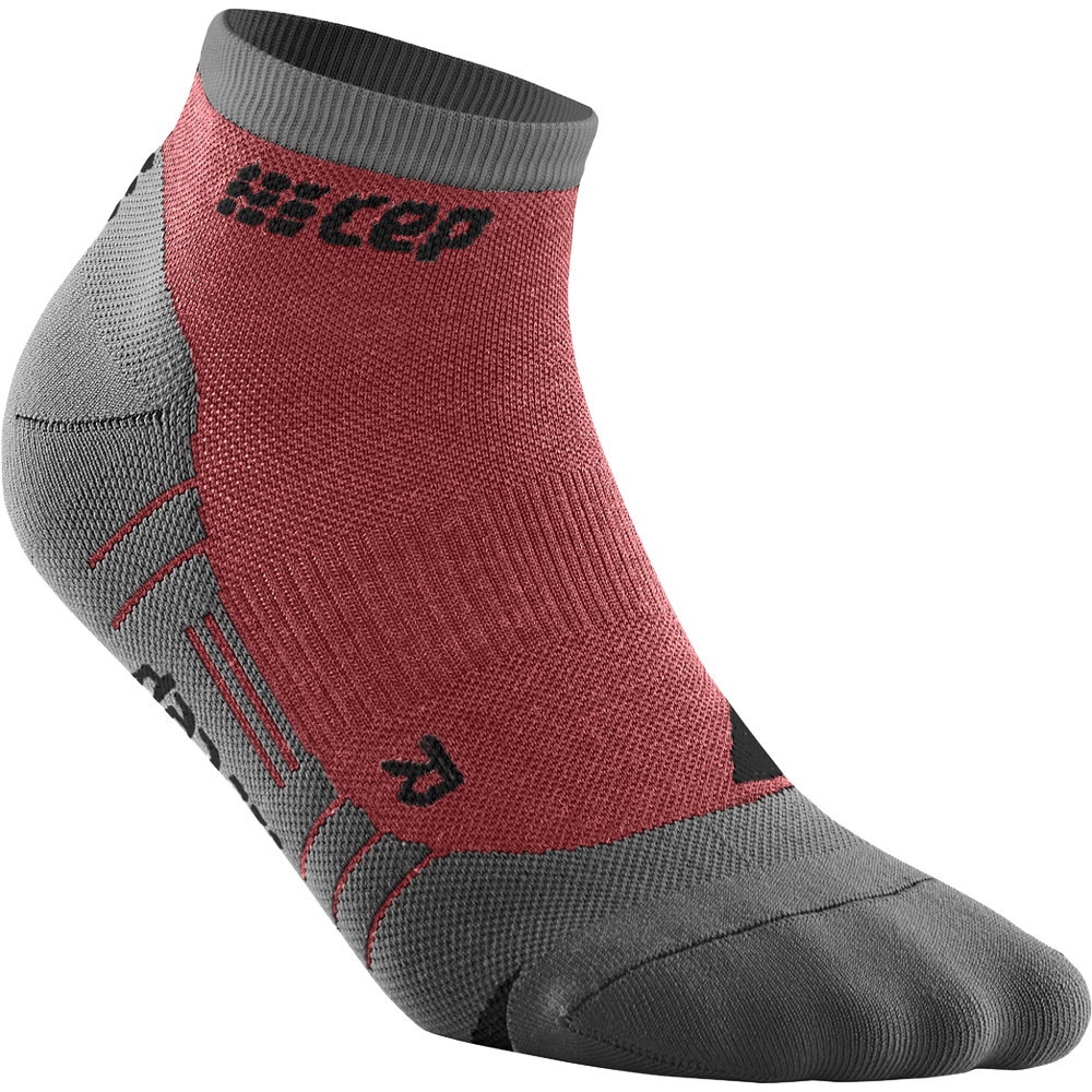 CEP - Light Merino Low-Cut Wandersocken Damen berry