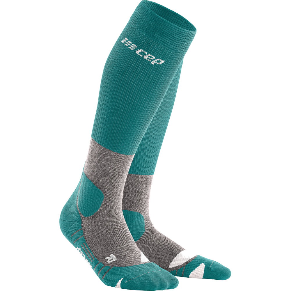 CEP - Hiking Merino Socken Damen forestgreen