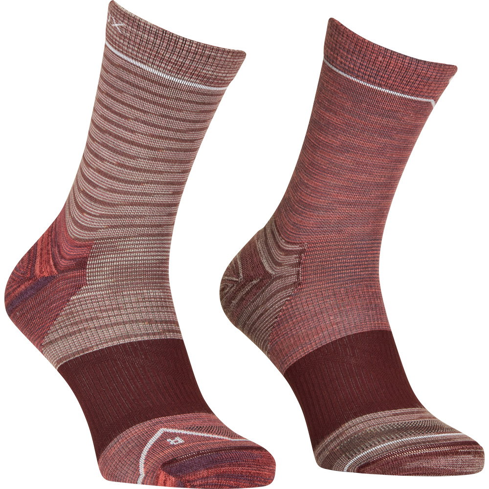 ORTOVOX - Alpine Mid Socken Damen wild rose