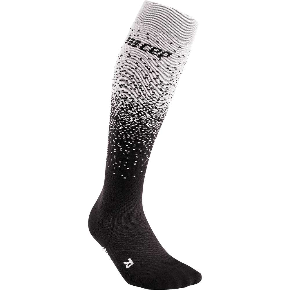 CEP - Snowfall Compression Skisocken Herren schwarz