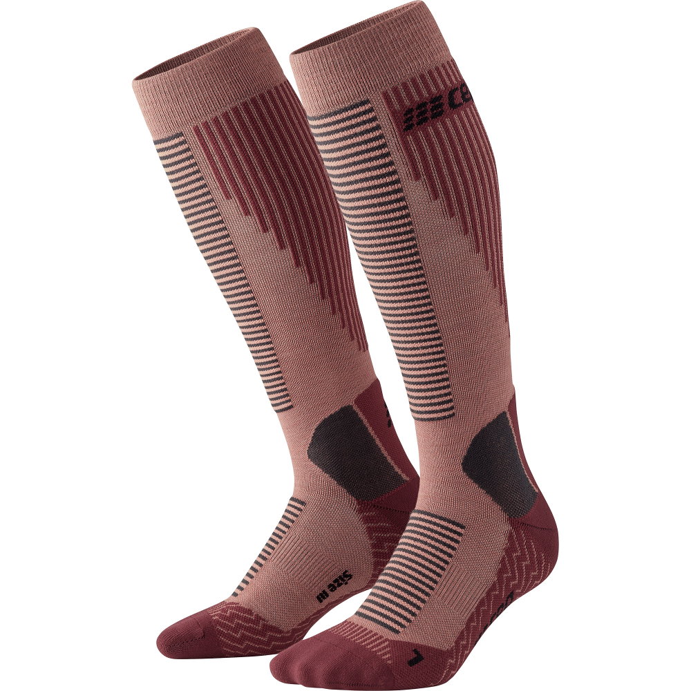 CEP - Ski Touring Kompressions Socken Damen rose