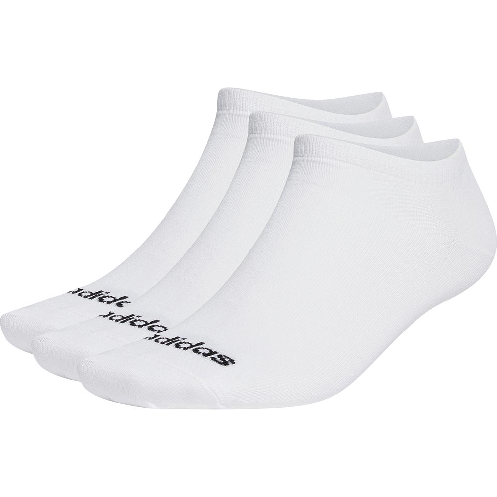 adidas - Thin Linear Low-Cut Socken 3 Paar white