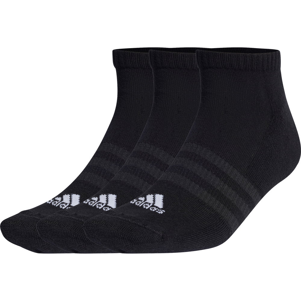 adidas - Cushioned Low-Cut Socken 3 Paar schwarz