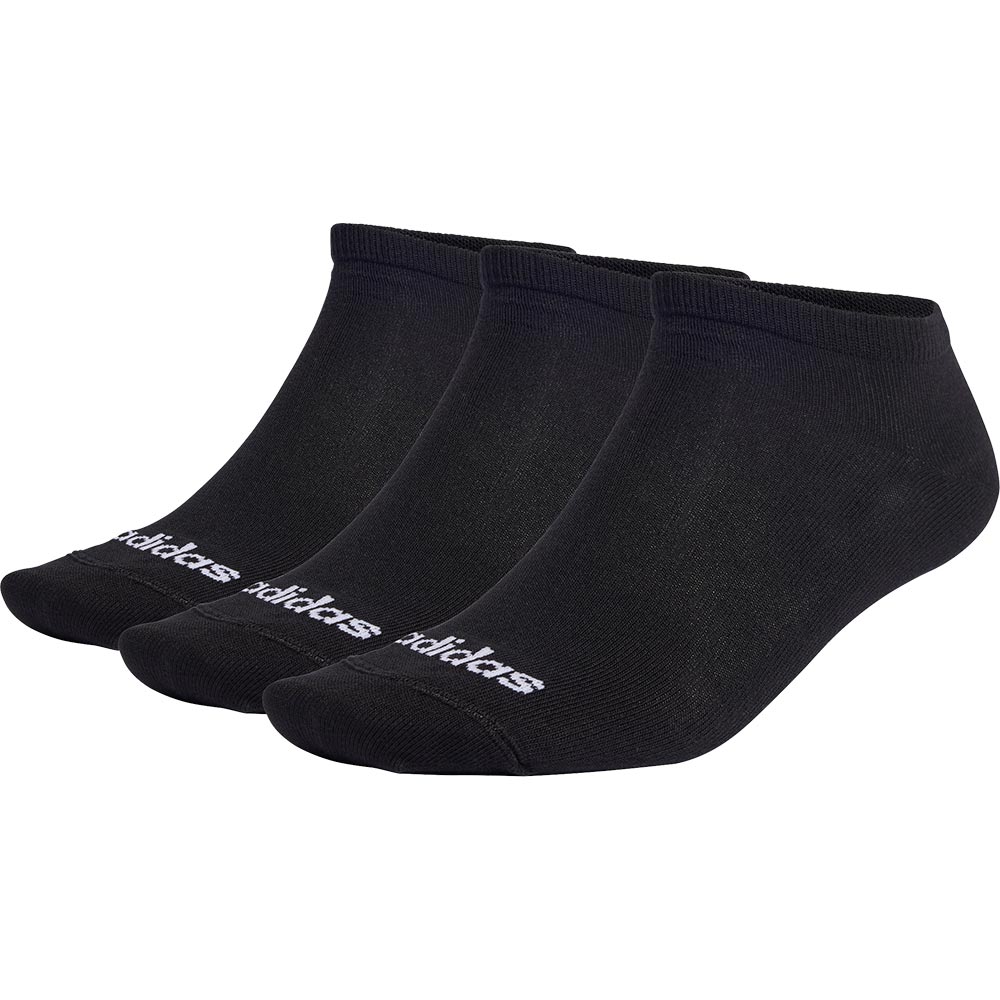 adidas - Thin Linear Low-Cut Socken 3 Paar black
