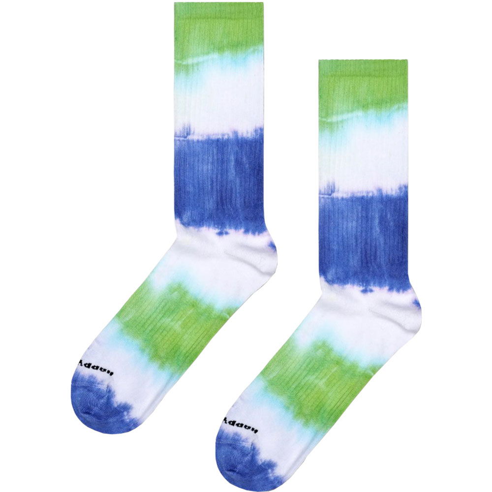 Happy Socks - Dip Dye Sneaker Socken weiß