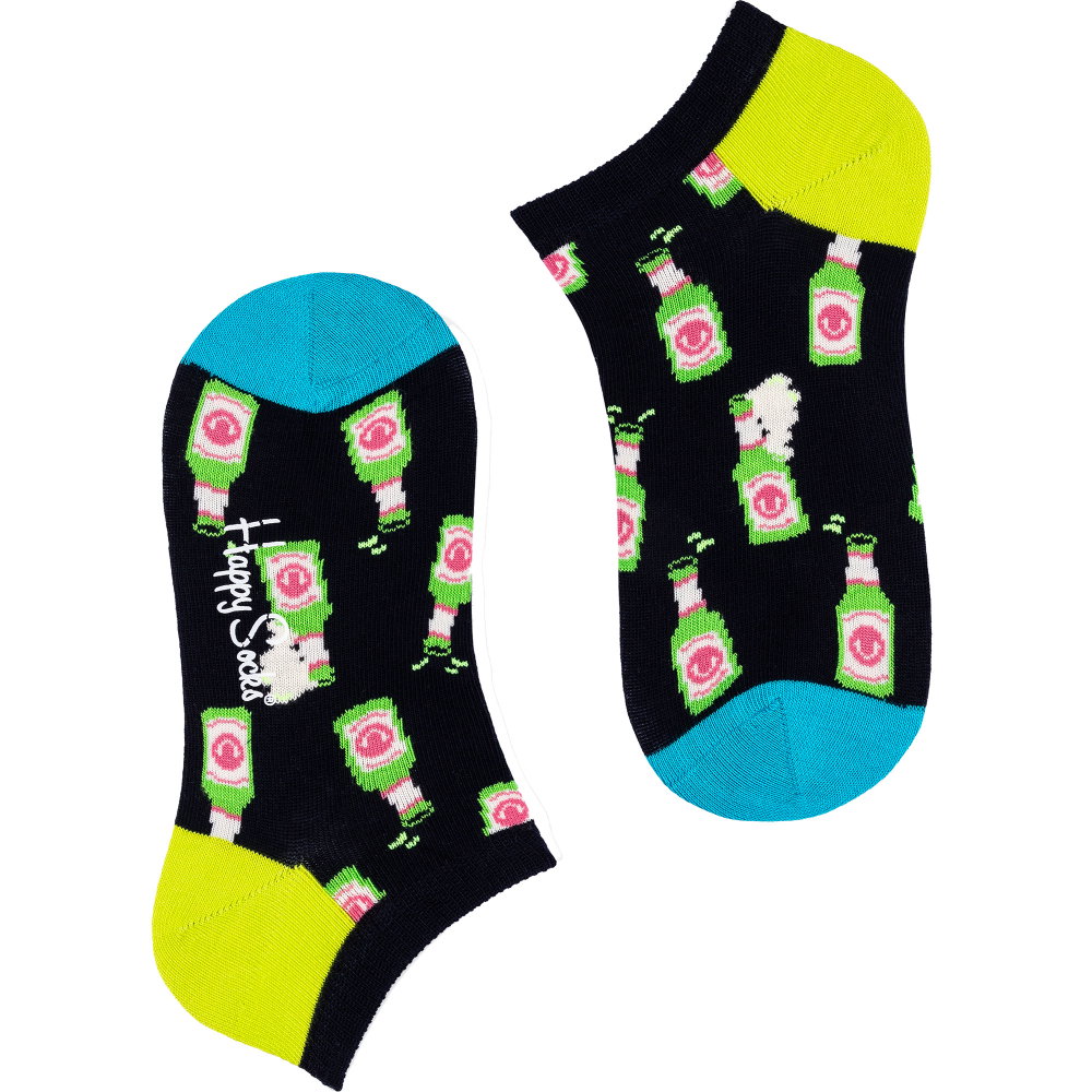 Happy Socks - Beer Low Socken Herren schwarz