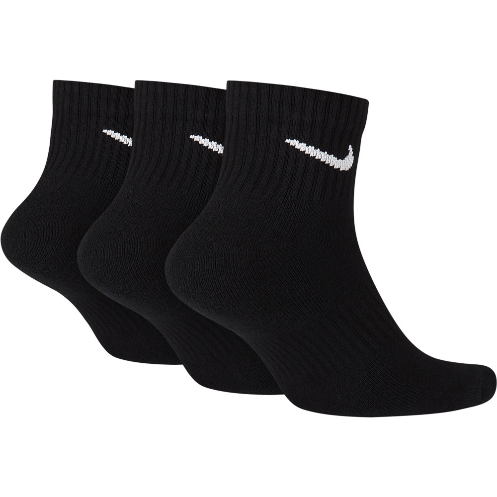 Everyday Cush Ankle 3 Paar Socken schwarz