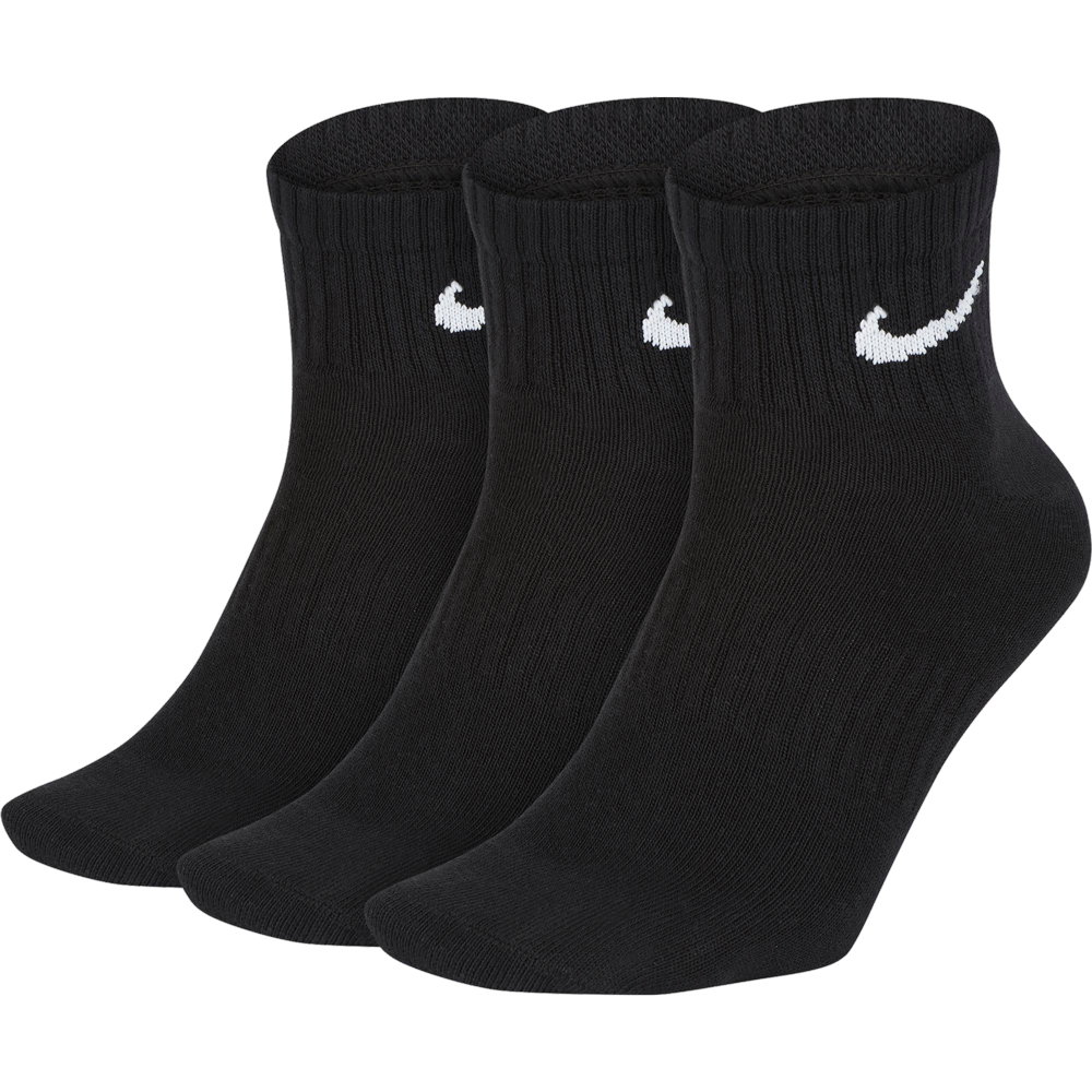 Nike - Everyday Lightweight Ankle 3 Paar Socken schwarz
