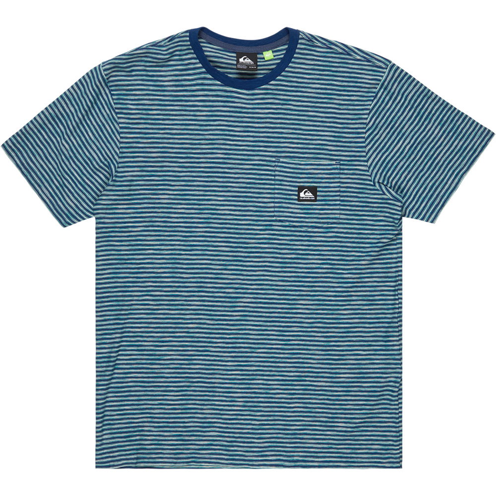 Quiksilver - Kentin Pocket T-Shirt Herren estate blue kentin stripes