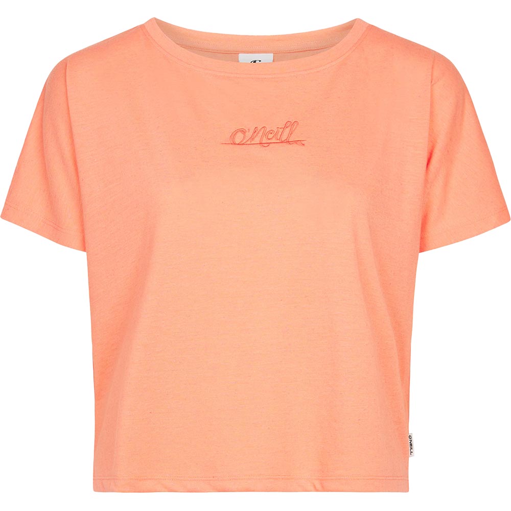 O'Neill - Essentials O'Neill Script Drape T-Shirt Damen coral pink