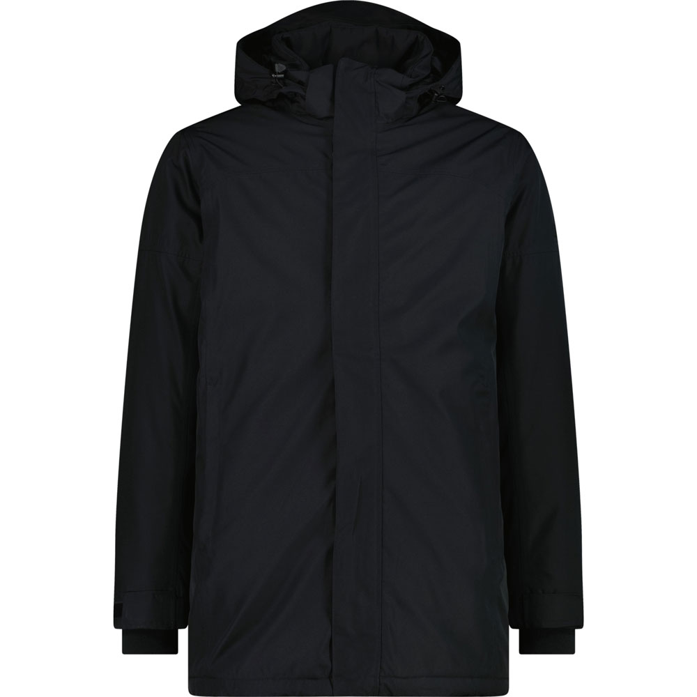 CMP - Zip Hood Parka Herren nero
