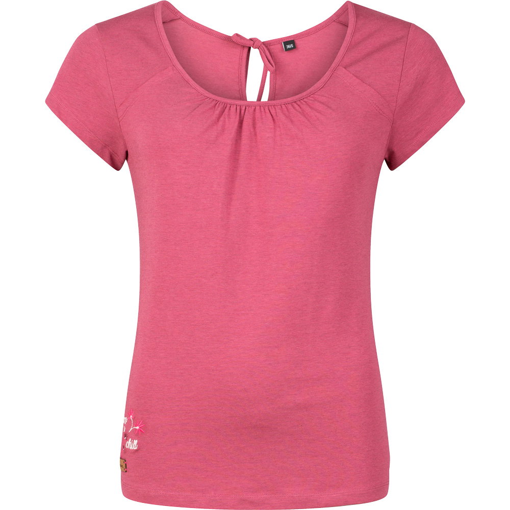 Chillaz - Hide the Best Time To Chill Flower T-Shirt Damen dry rose melange