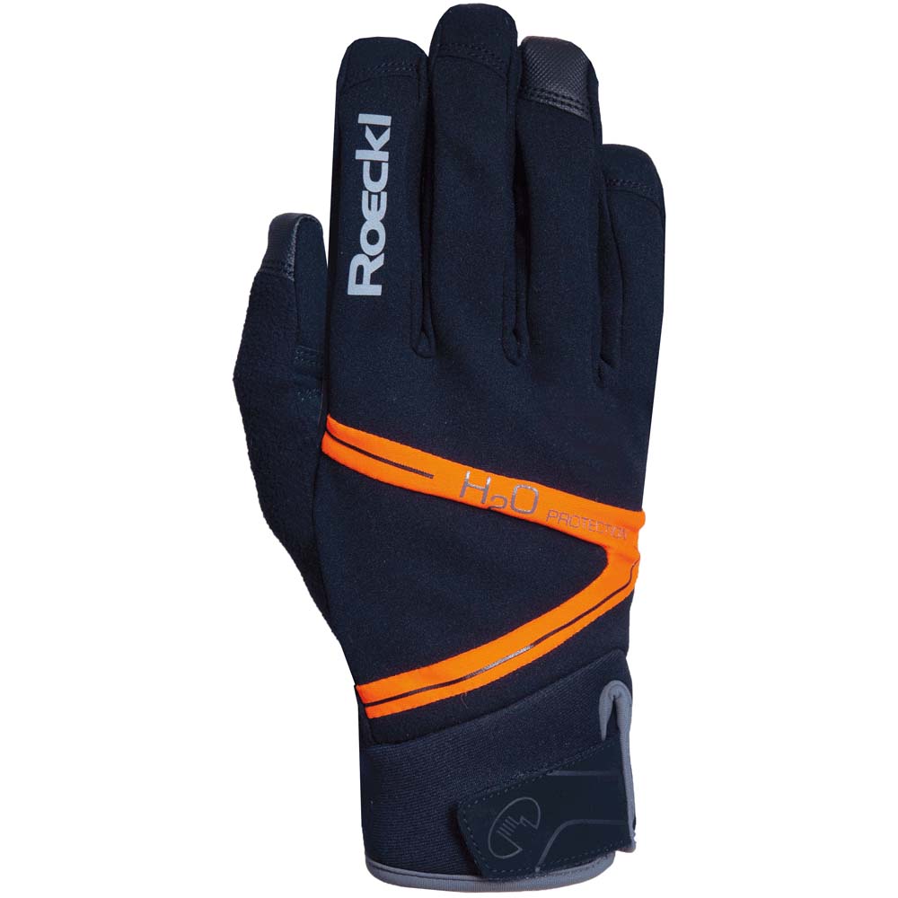 Roeckl Sports - Rhone Radhandschuhe Unisex schwarz orange