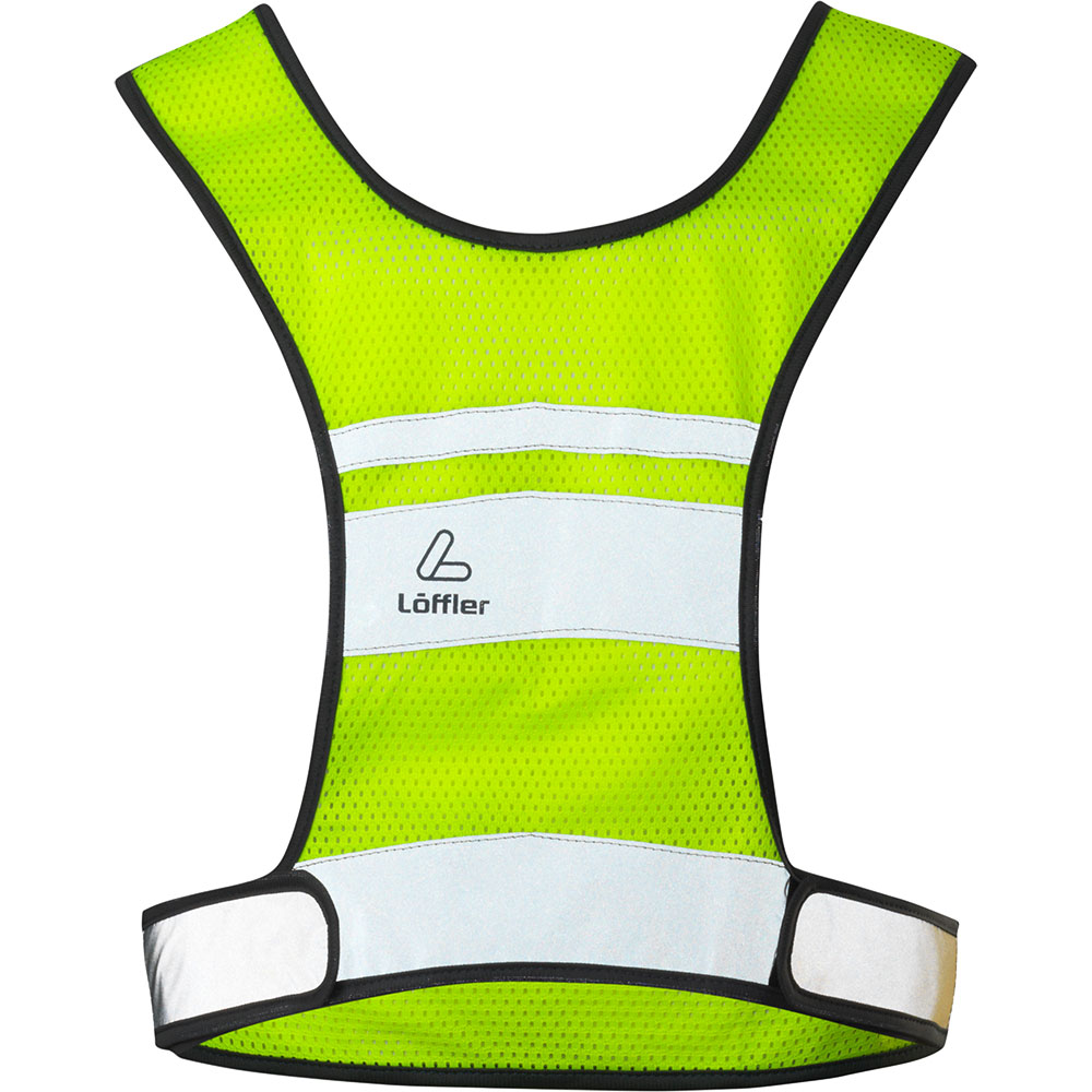 Löffler - Reflex Radweste neon gelb