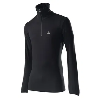 Löffler - Transtex® Warm Zip Pullover Rollkragen Herren schwarz