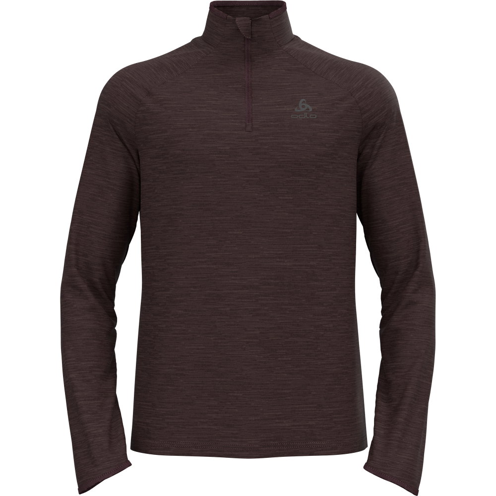 Odlo - Essential Thermal 1/2 Zip Midlayer Herren fudge melange