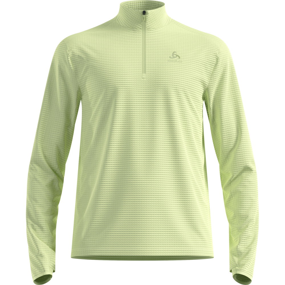 Odlo - Essentials Thermal 1/2 Zip Midlayer Herren shadow lime
