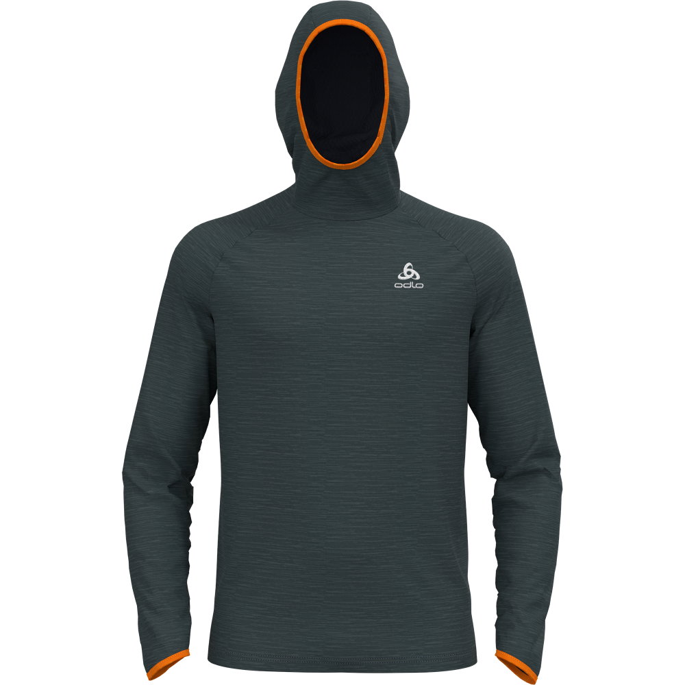 Odlo - Essential Thermal Midlayer Hoodie Herren india ink