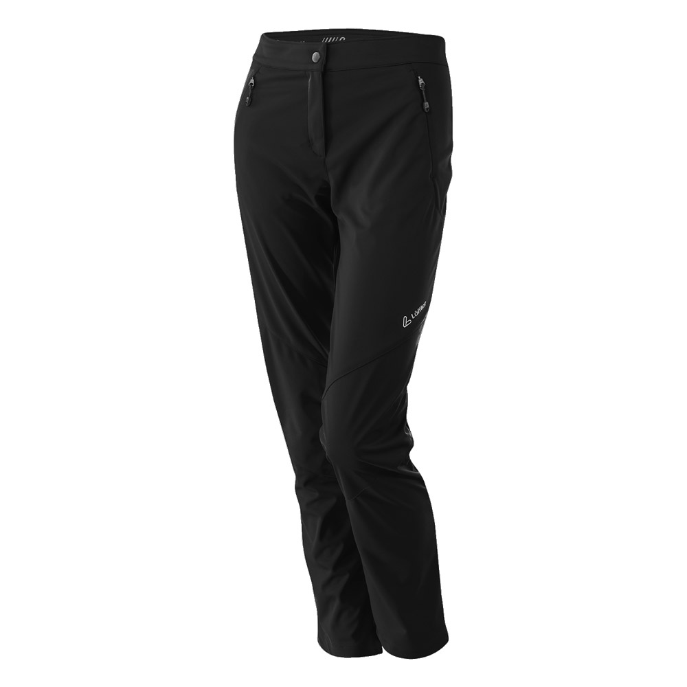 Elegance Windstopper Softshell Light Langlaufhose Damen schwarz