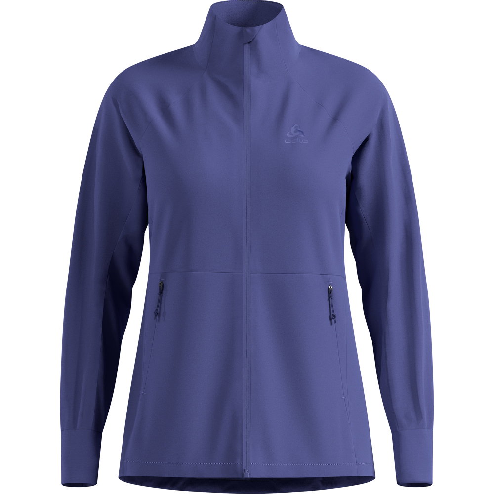 Odlo - Essential Warm Langlaufjacke Damen skipper blue