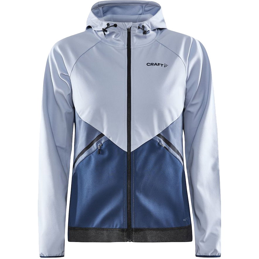 Craft - Glide Hood Jacke Damen sulfur tide