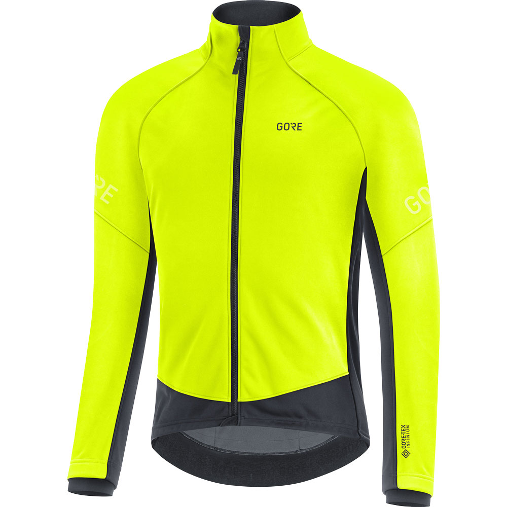 GOREWEAR - C3 GORE-TEX® Infinium Thermo Radjacke Herren neon gelb schwarz