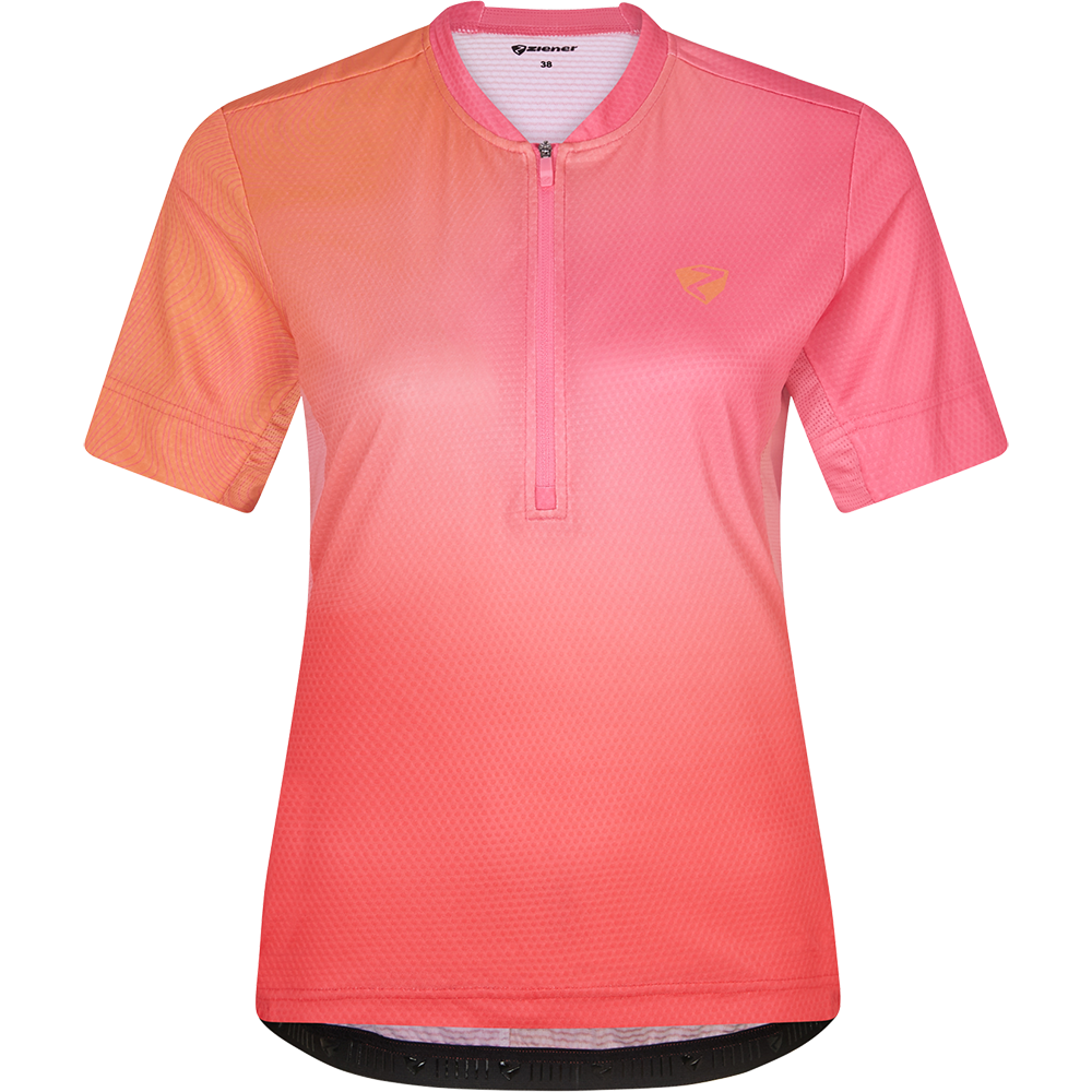 Ziener - Naladia Radtrikot Damen red cheek