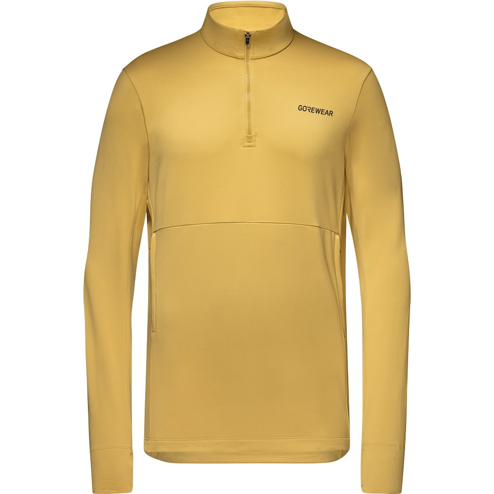 GOREWEAR - Training Thermo 1/4-Zip Herren tuscan sand