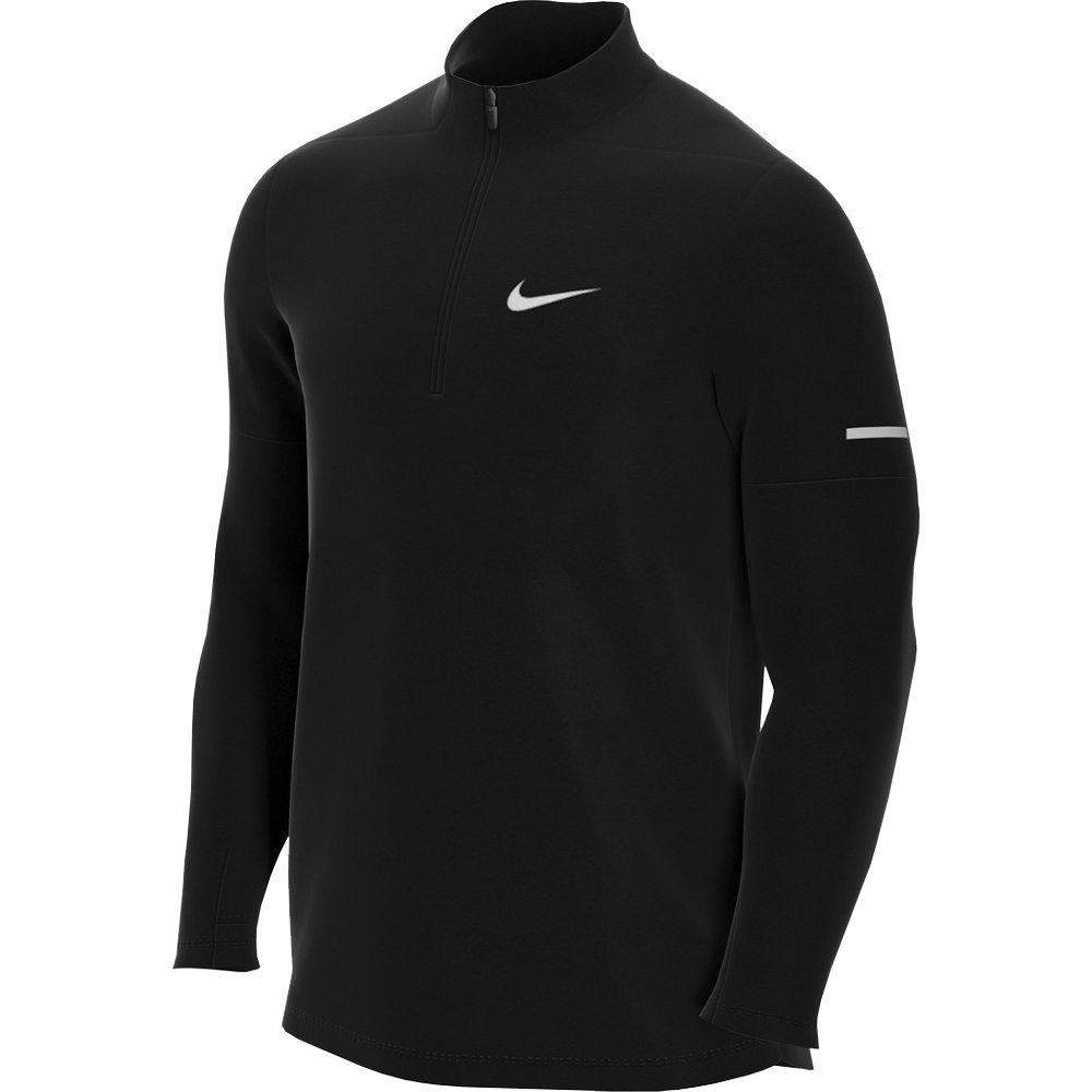Nike - Dri-Fit 1/2 Zip Longsleeve Herren black