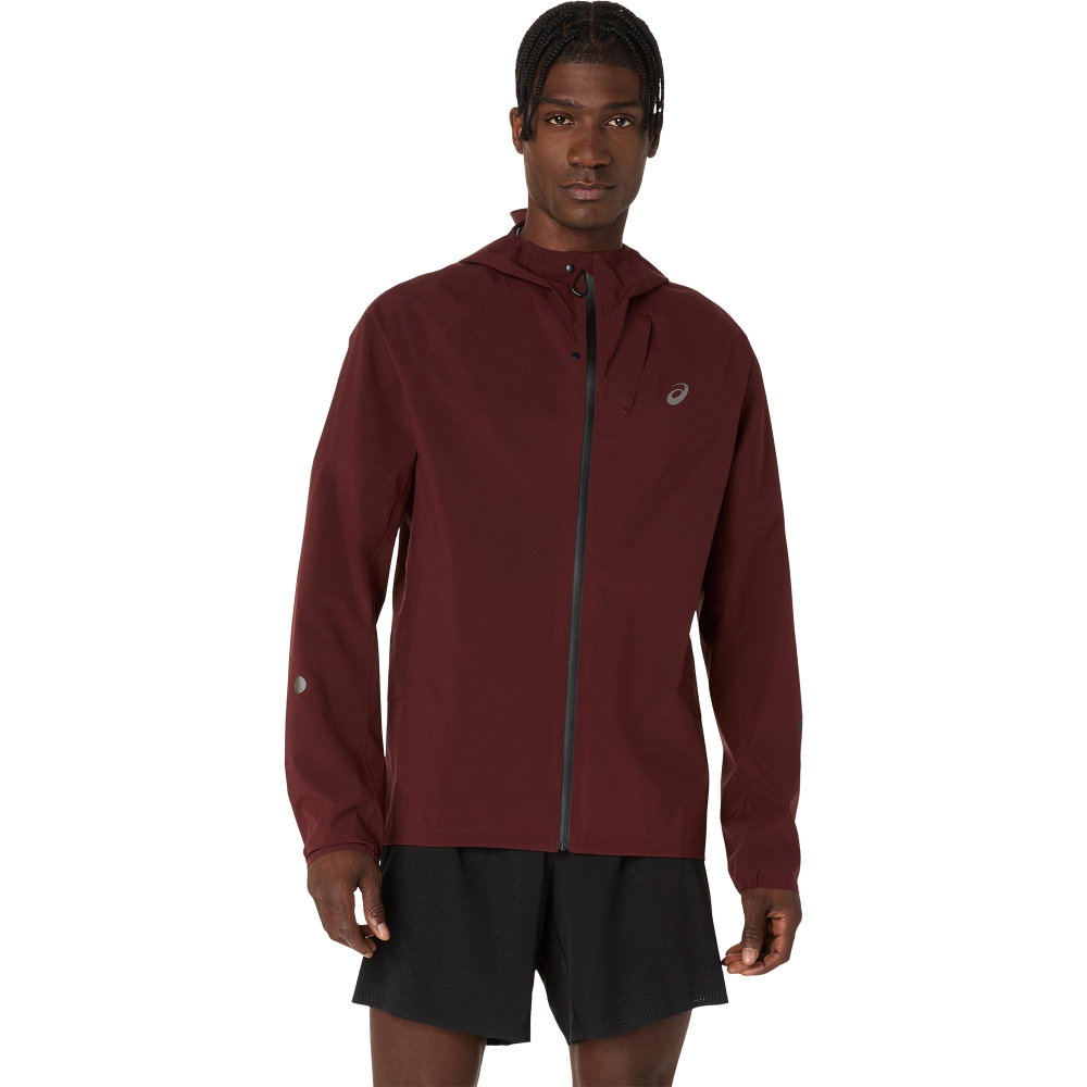 ASICS - Metarun™ Waterproof Laufjacke Herren dark red planet