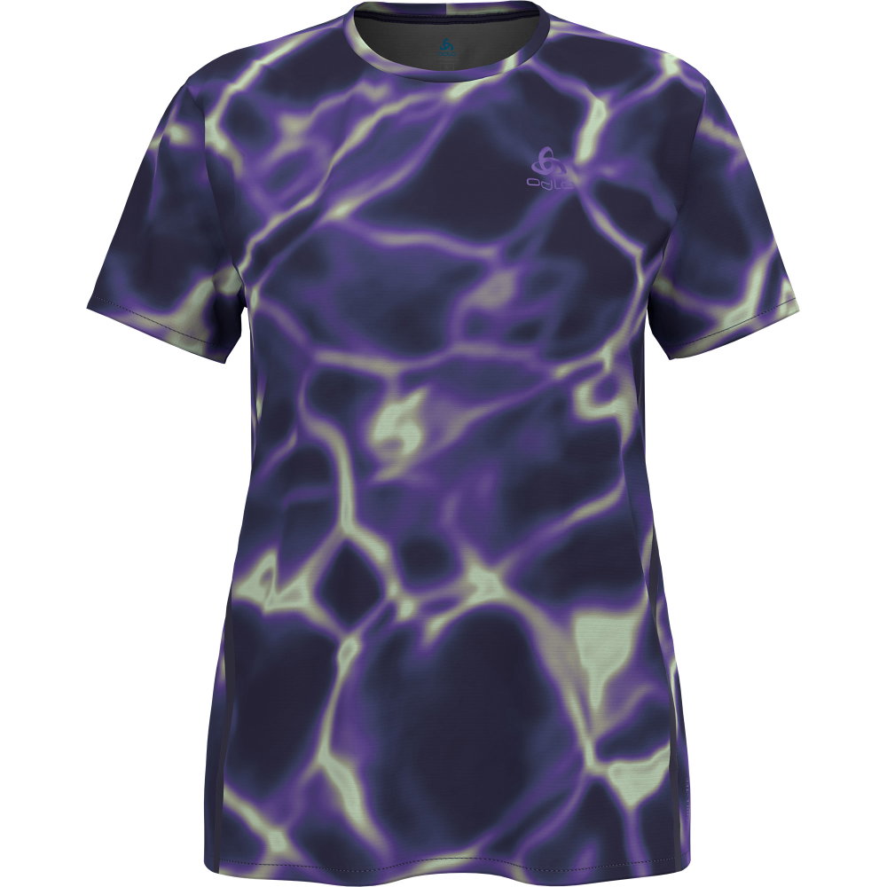 Odlo - Zeroweight Chill Tec Print Laufshirt Damen afterparty 237947_1260