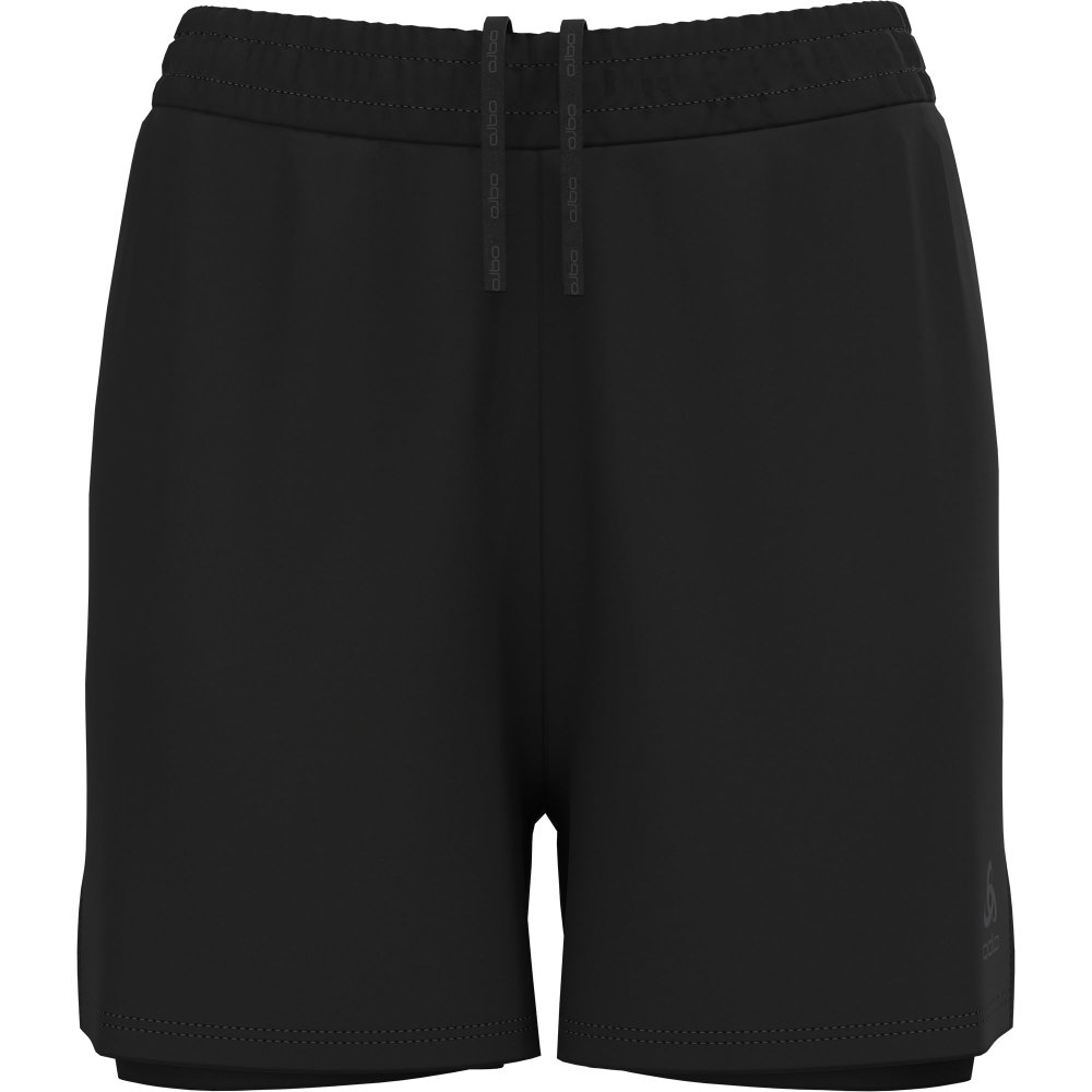 Odlo - Essential 4 Inch Laufshorts Damen schwarz