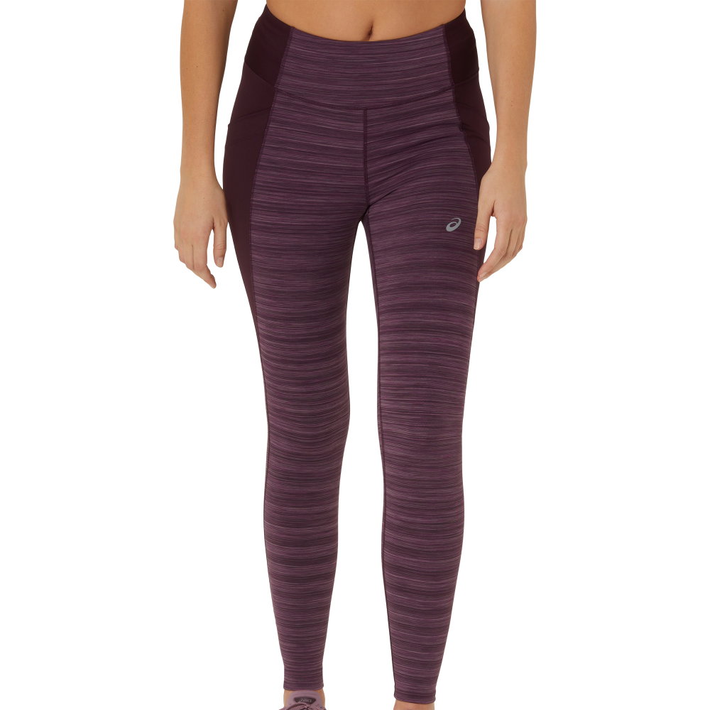 ASICS - Nagino Run Tights Damen dark aubergine heather