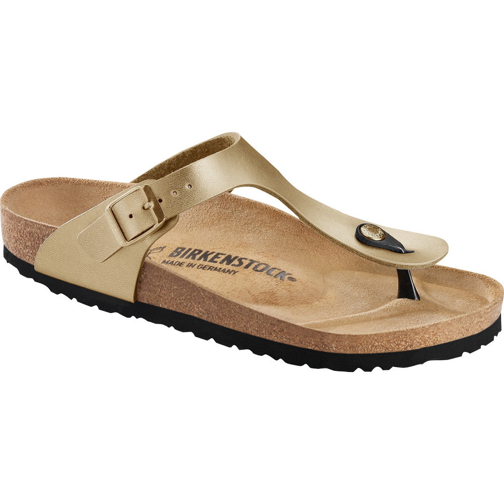 Birkenstock - Gizeh Birko-Flor® Sandalen Damen gold