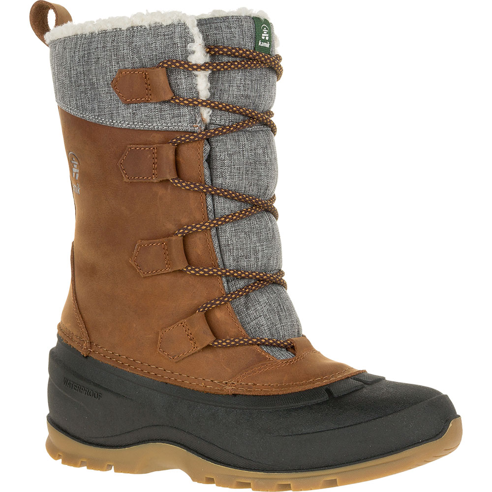 Kamik - Snowgem Winterschuhe Damen cognac