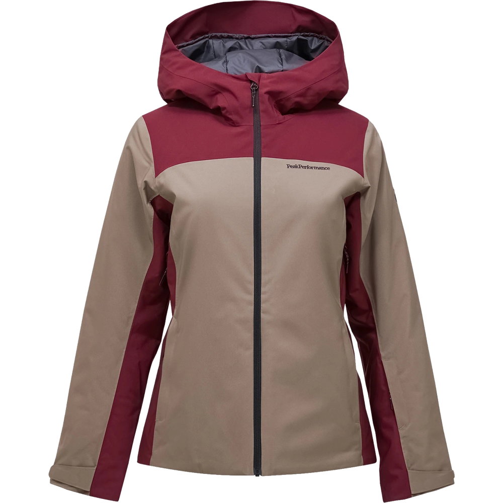 Peak Performance - Anima Blocked Hipe® 2L Insulated Hardshelljacke Damen braun