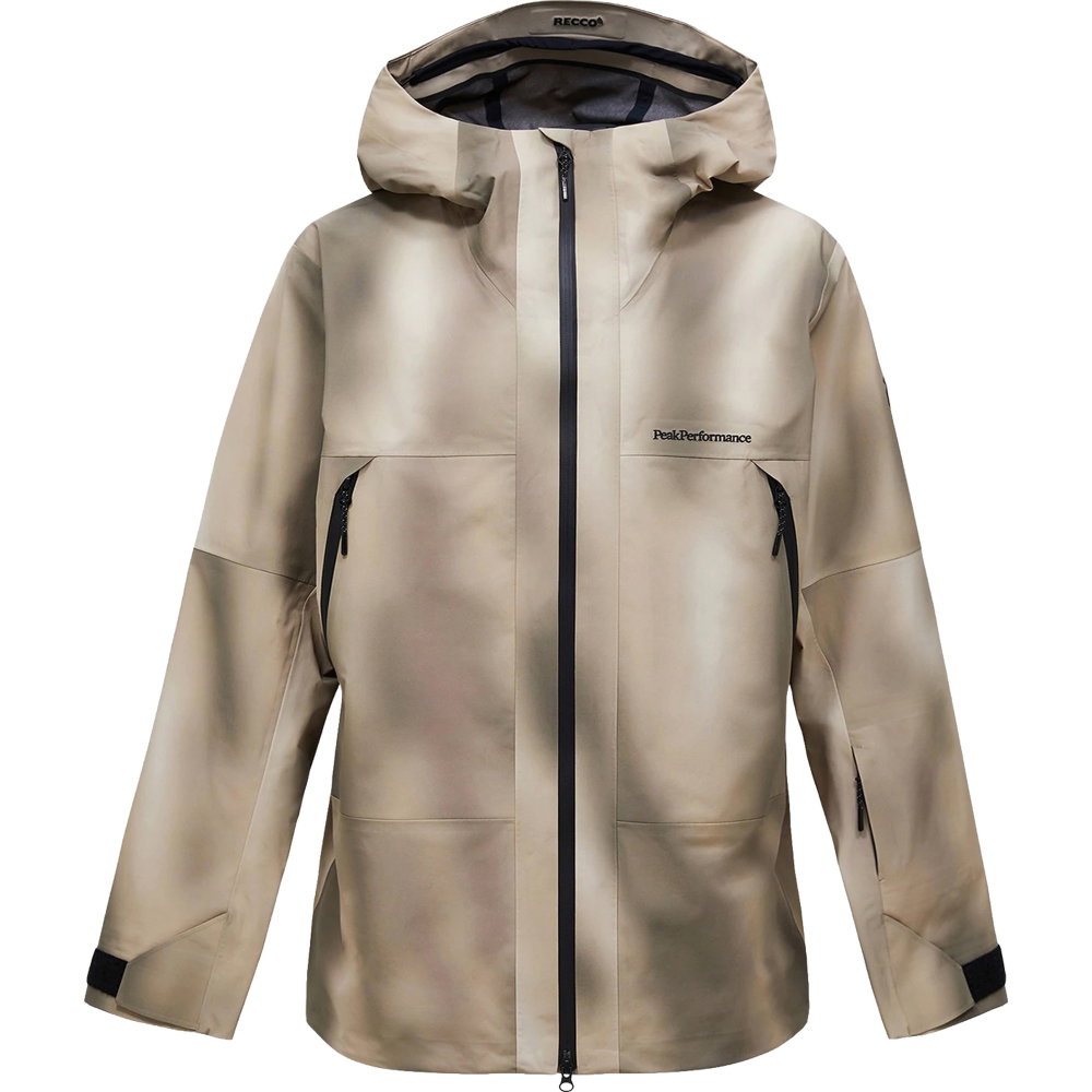 Peak Performance - Edge Hipe® 3L Aop Hardshelljacke Herren beige